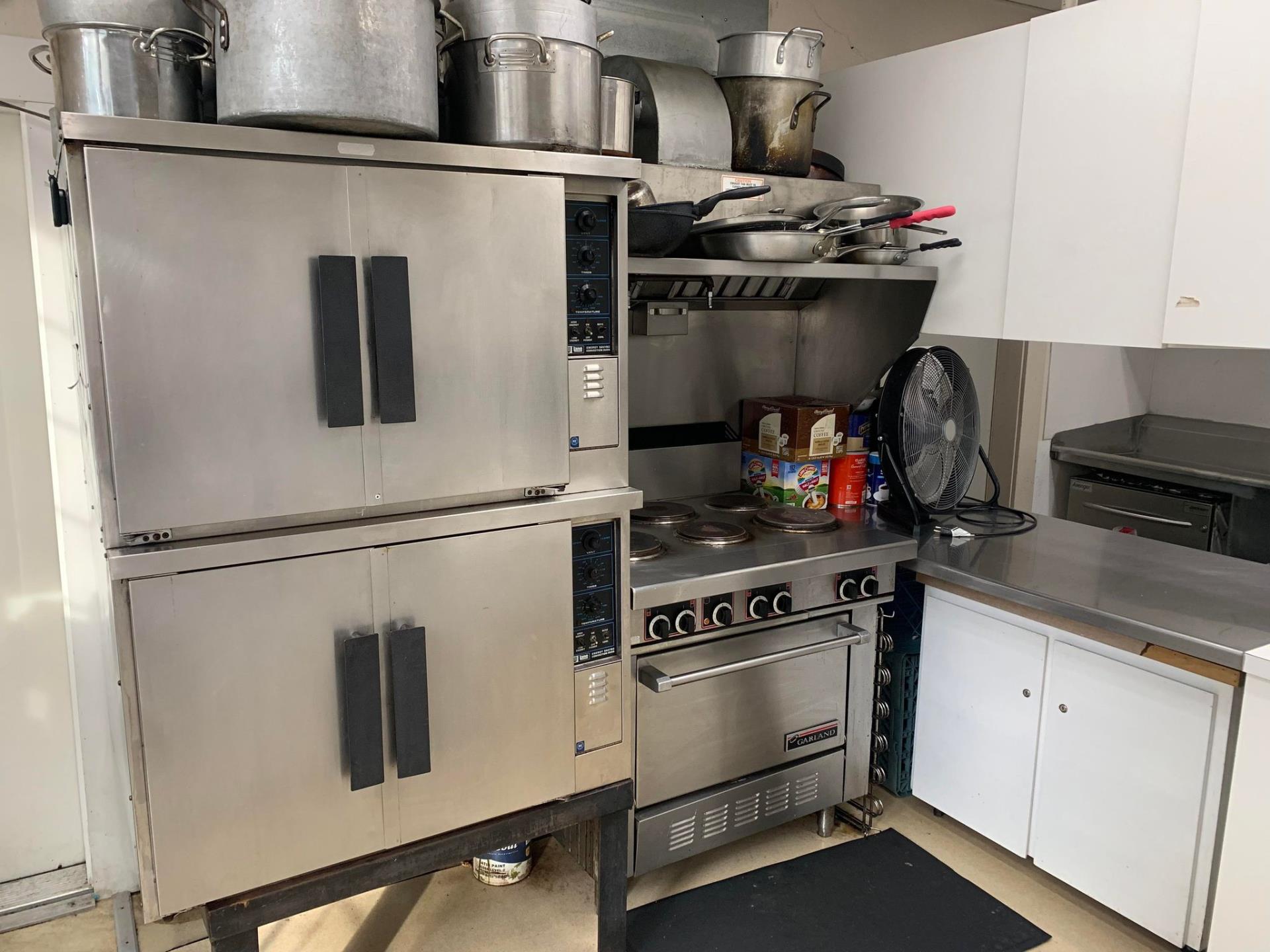 Commercial Double Oven